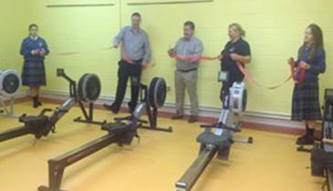 Caritas College rowing machines