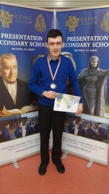 Darragh O'Donoghue IJSO Bronze 2017