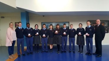 Pres Carlow - JP2 Award Winners