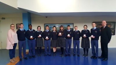 Pres Carlow - JP2 Award Winners