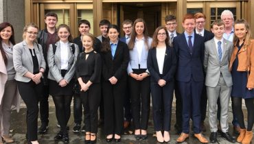 Holy Rosary College Mountbellew - International Mock Trials Competition in New York