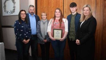 Presentation Ballingarry LCA AWARD