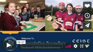 presentation secondary school mitchelstown calendar